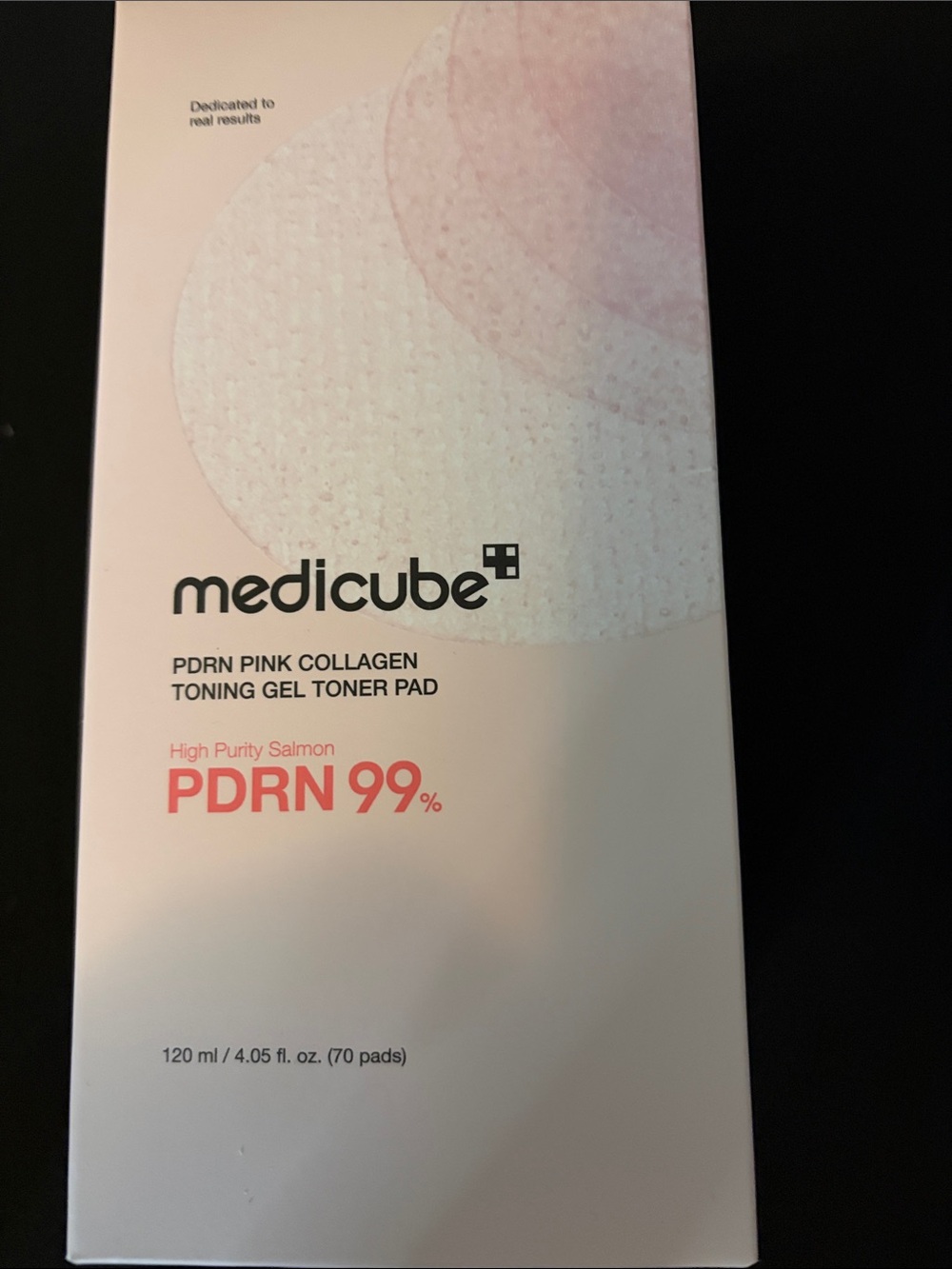 medicube PDRN Pink Collagen Toning Gel Toner Pads — Pink